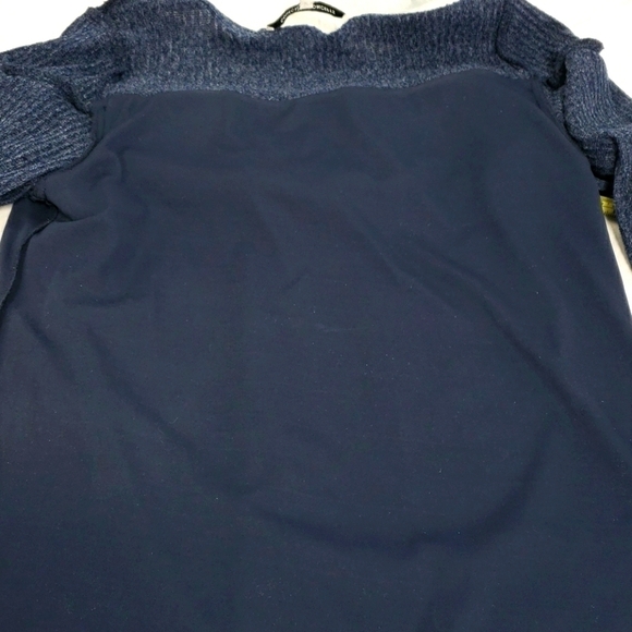 Collective Concepts MP Blue Tunic Sweater VGUC - Picture 6 of 12